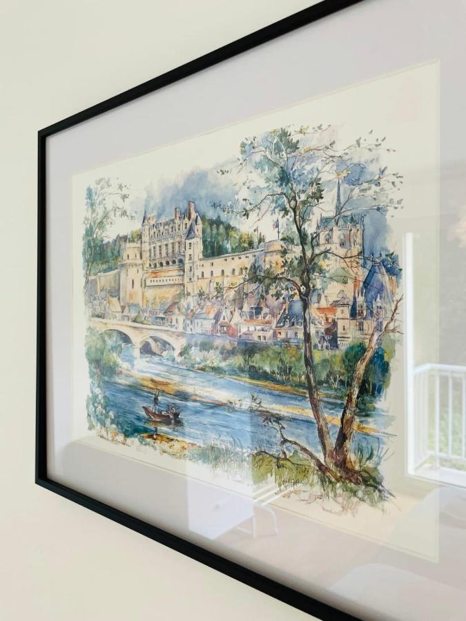 La Belle Ferronnière appartement avec environnement paisible Amboise Esterno foto
