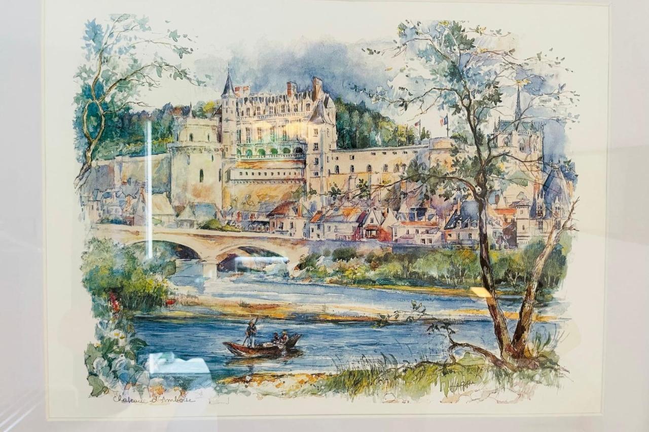 La Belle Ferronnière appartement avec environnement paisible Amboise Esterno foto